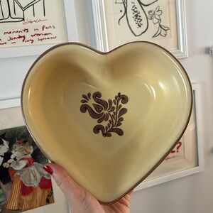 Pfaltzgraff Vintage Heart Dish
